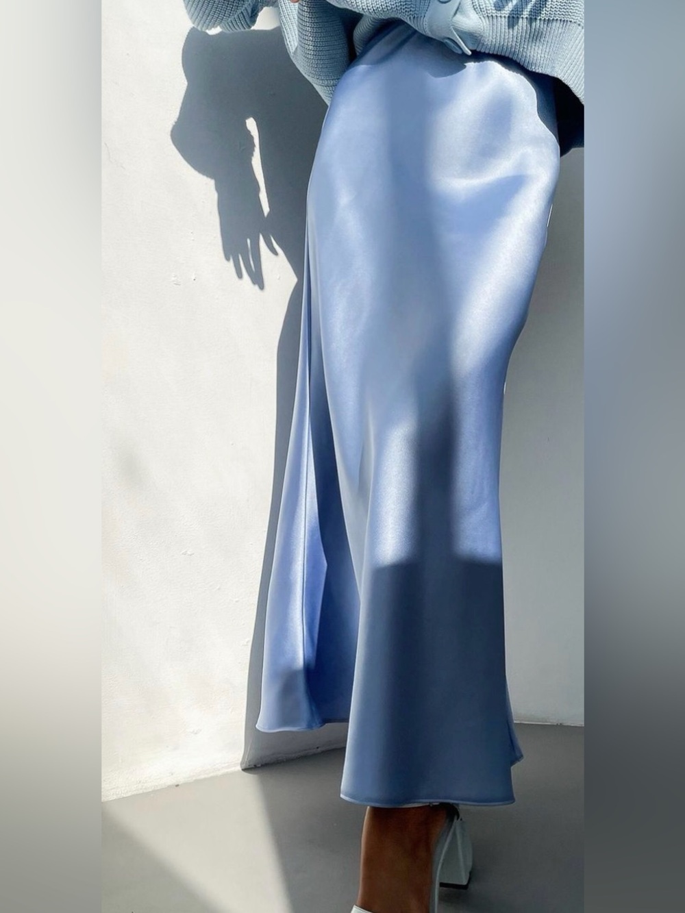 Vero Moda Slate Blue Skirt